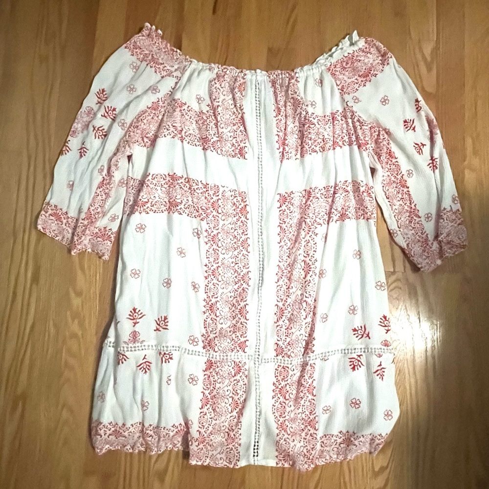 Cute Bohemian Off Shoulder Dress